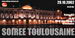 das einladungsplakat zu unserer soir�e toulousaine - 29.10.2002